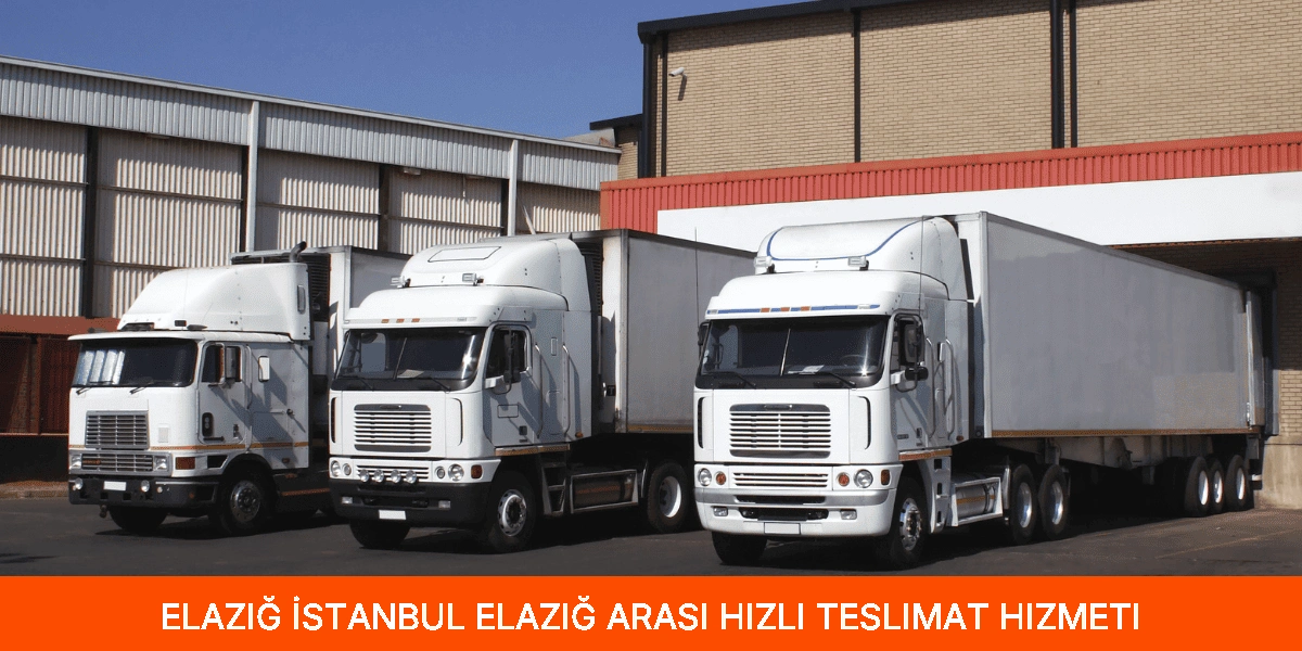 İstanbul Elazığ Arası Hızlı Teslimat Hizmeti